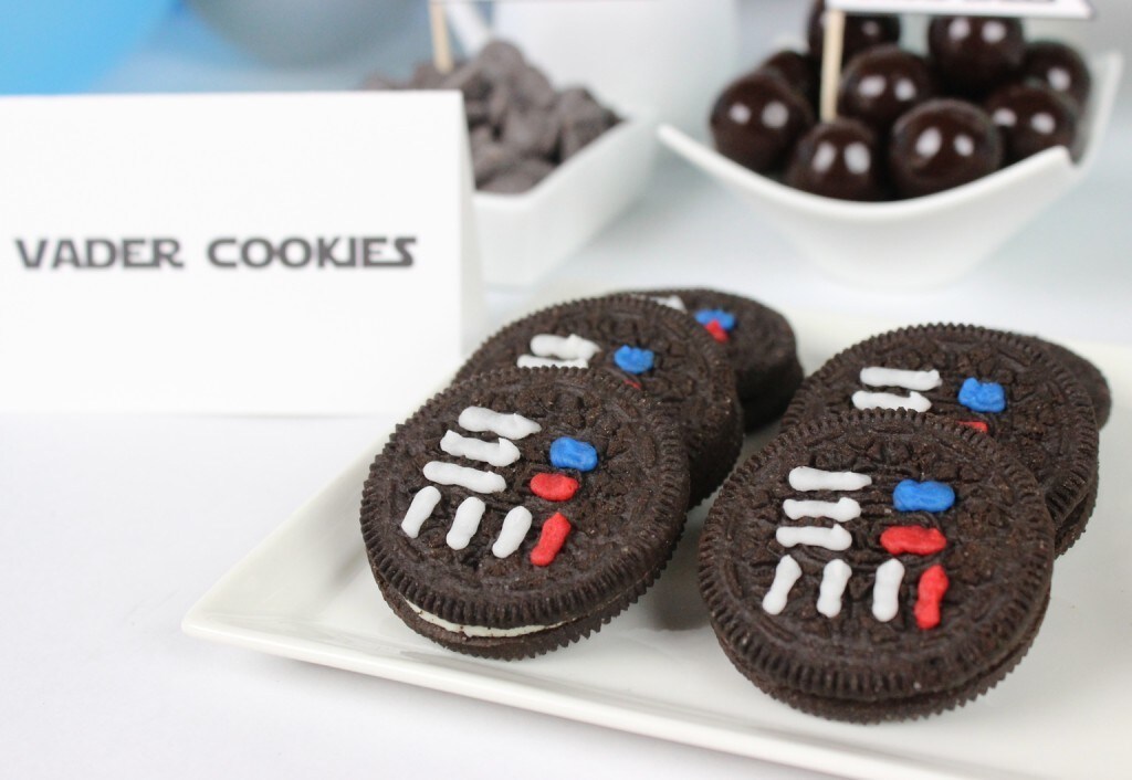 May The 4th Ice Cream Party - Vader Cookies