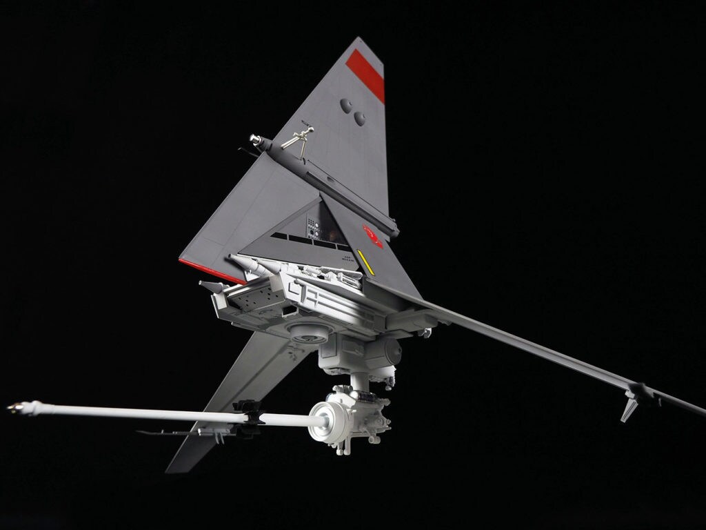 A fan-made model of Luke Skywalker's T-16 Skyhopper.