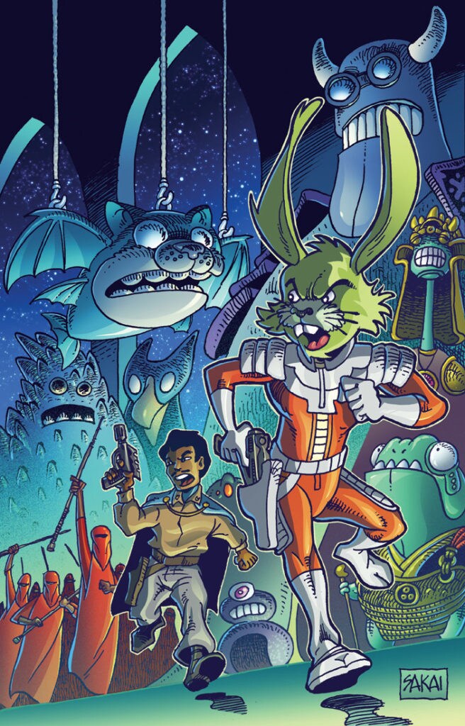 IDW Publishing Star Wars comic featuring Jaxxon.