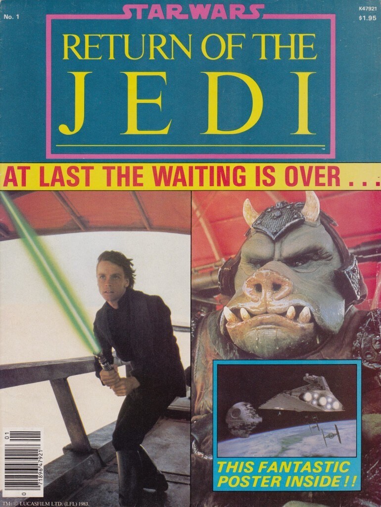 Return of the Jedi magazine cover