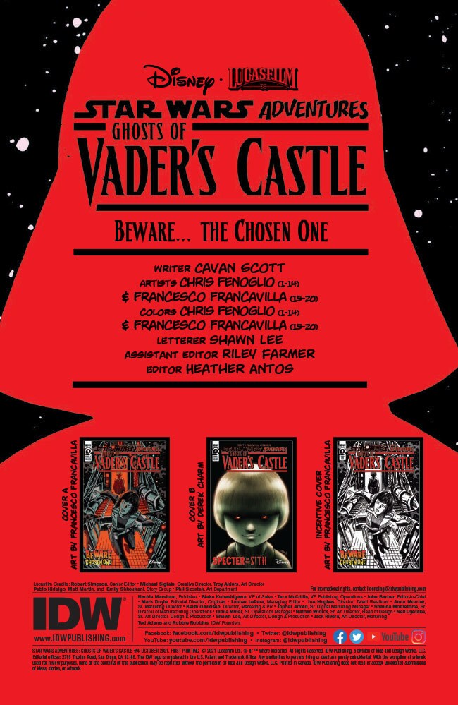 Ghosts of Vader’s Castle #4 preview 2