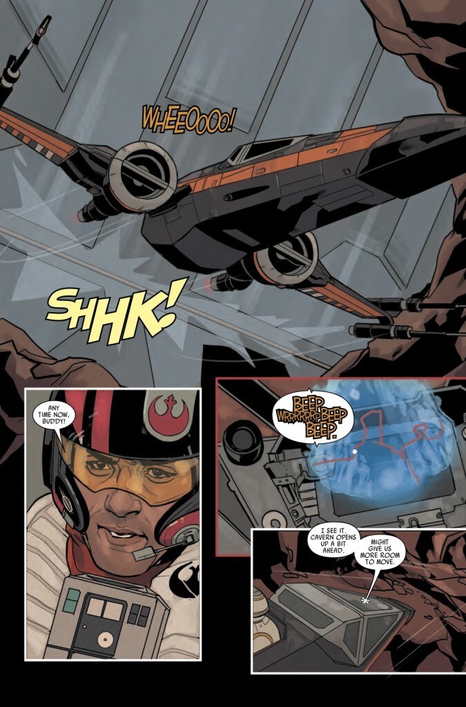 Star Wars Poe Dameron #1 - Page 3 & 4