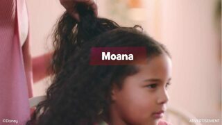 Moana hair in a few steps