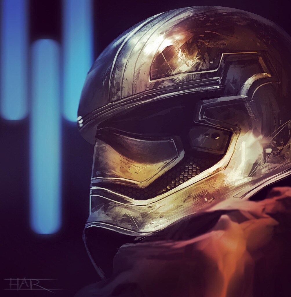 Art Awakens - Captain Phasma by Robin H.