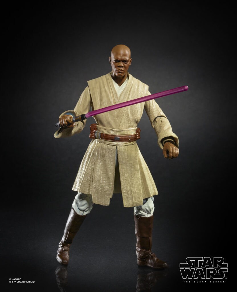 Mace Windu Star Wars: The Black Series figure.