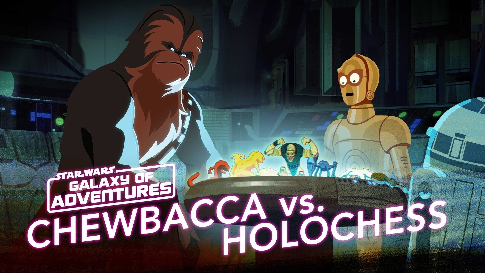 Chewie Vs Holochess Let The Wookiee Win Star Wars Galaxy Of