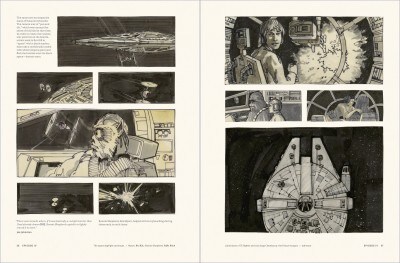 Star Wars Storyboards: The Original Trilogy interiors