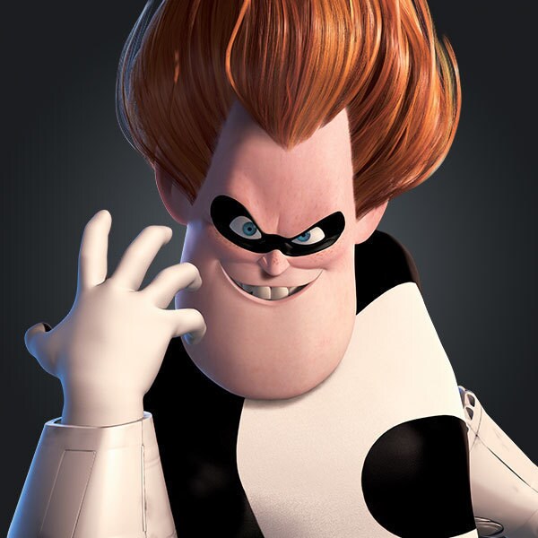 Syndrome / Buddy Pine, voiced by Jason Lee, in The Incredibles 