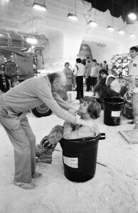 Irvin Kershner and Mark Hamill