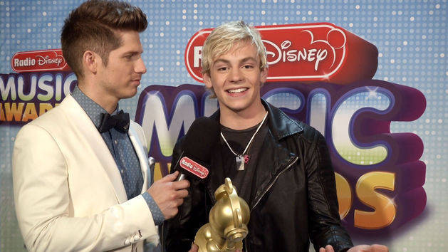 Ross Lynch in the Winners Circle at the Radio Disney Music Awards
