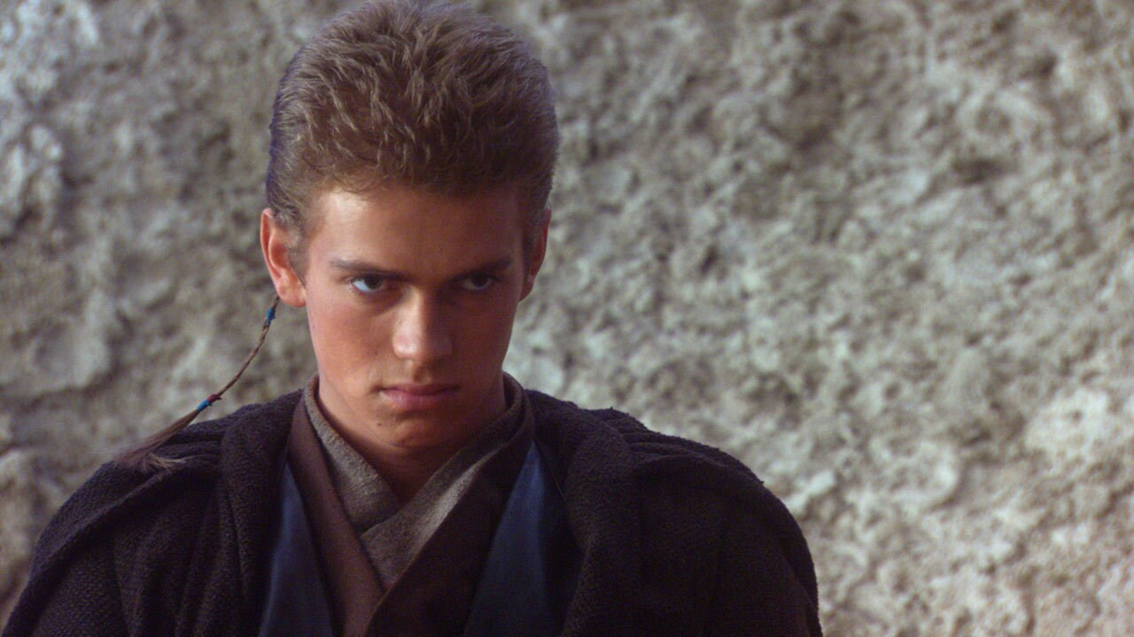 Anakin in Episode II Star Wars: Attack of the Clones