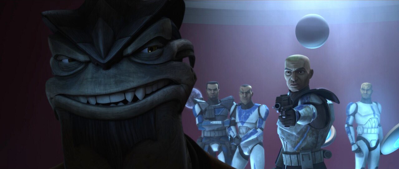 Clone Troopers and General Pong Krell