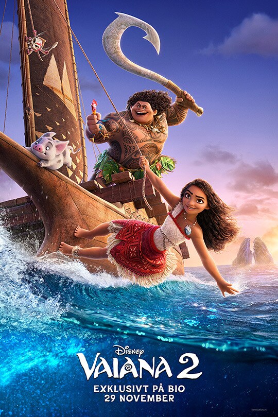 Vaiana 2 - Filmtrailer & Boka biljetter | Disney