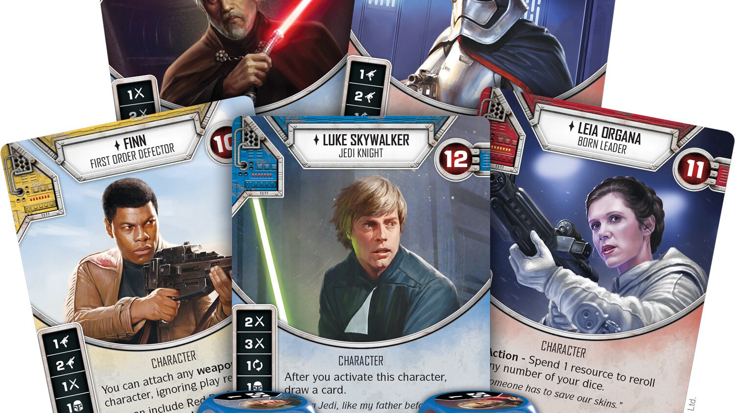 Characters Collide in Star Wars: Destiny from Fantasy Flight Games - Exclusive!