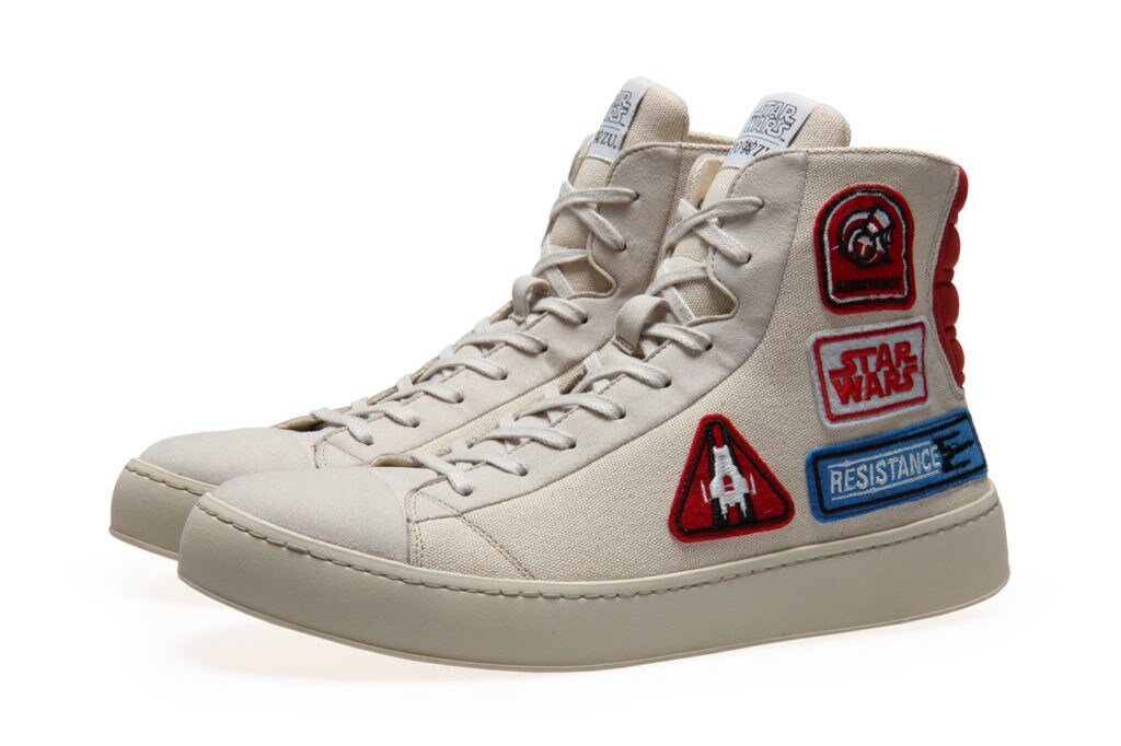Po-Zu's Resistance Badge Sneakers.