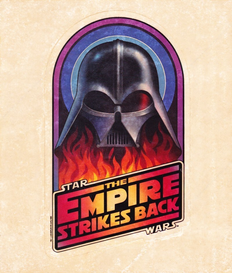 Star Wars The Empire Strikes Back decal