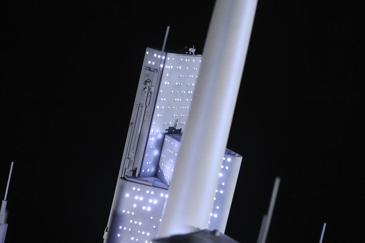 The Starlight Beacon center spire