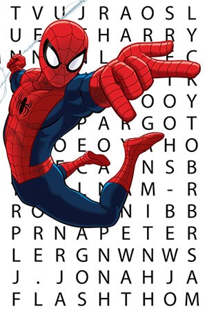 Ultimate Spider-Man Word Search