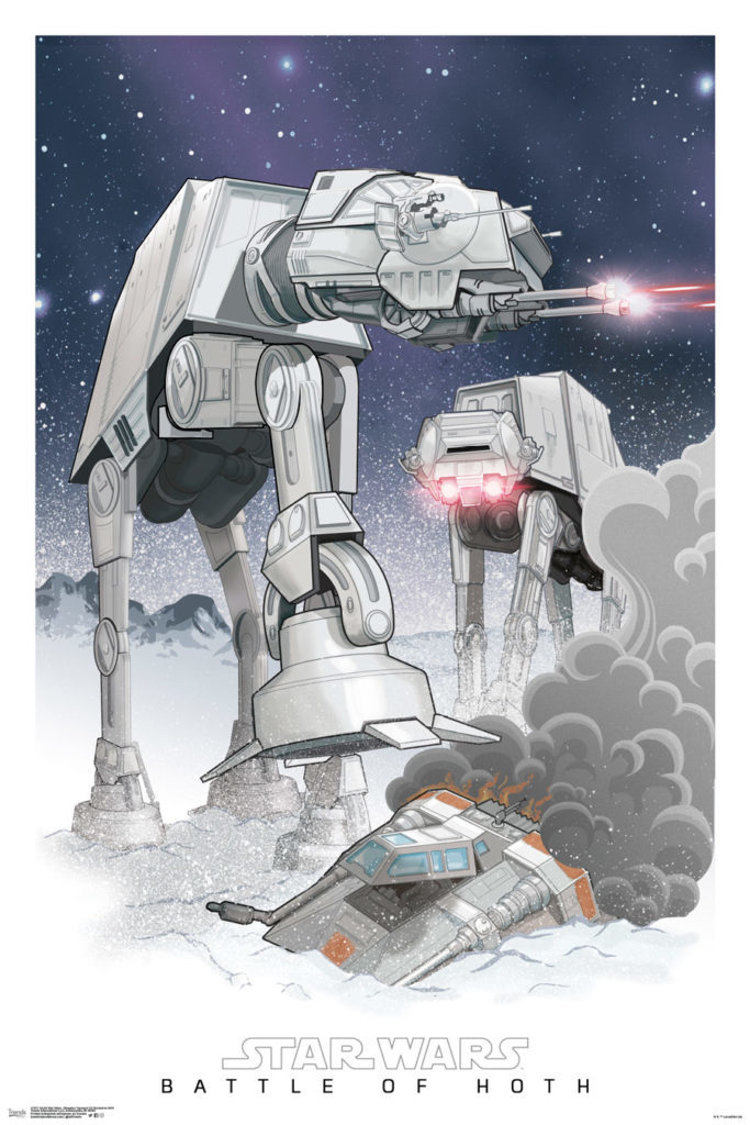 Trends International Battle of Hoth poster