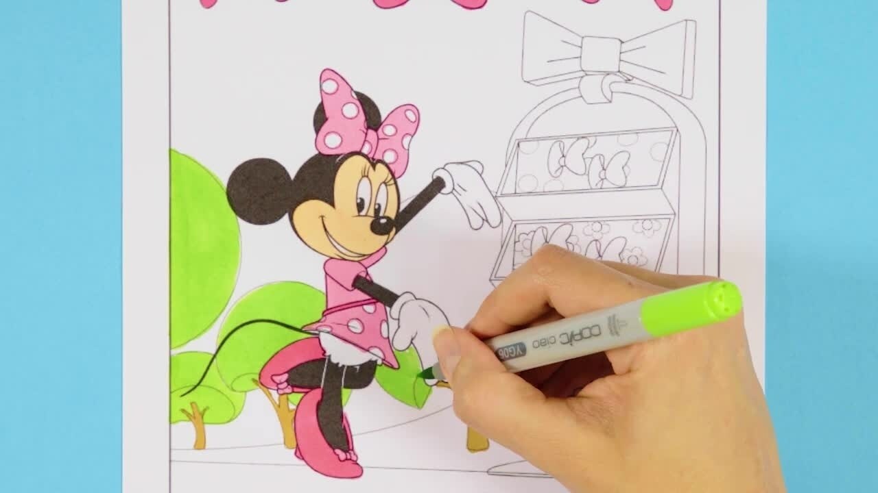 Minnie's Bowtique | Disney Junior Colouring Club