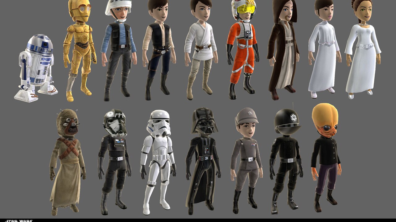 New Star Wars Content Hits the Xbox Live Avatar Marketplace