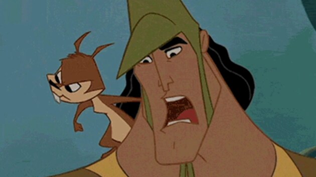 The Emperors New Groove Angry Squirrel Disney Lol