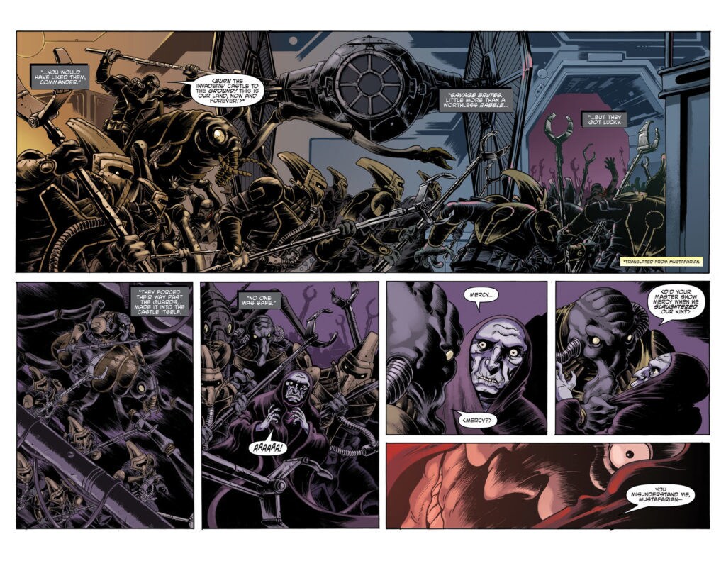 Mustafarians attack in Tales from Vader's Castle #5.