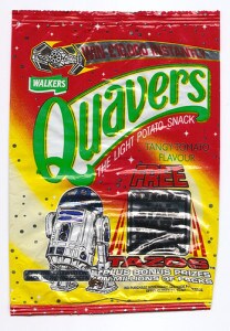 Walkers Quavers, Tangy Tomato, 1997