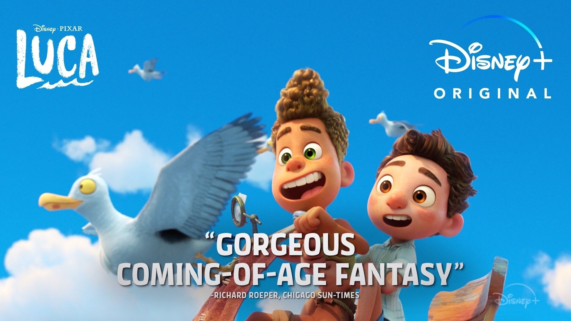 Now Streaming | Disney and Pixar’s Luca | Disney+