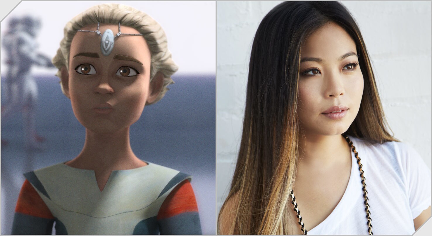 Meet Omega Michelle Ang on Star Wars The Bad Batch StarWars