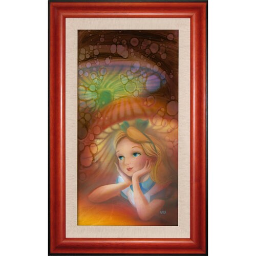 Alice in Wonderland ''Wondering'' Giclée by John Rowe | shopDisney