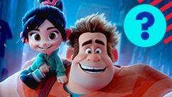 Vanellope sits on Wreck-It Ralph's shoulder.