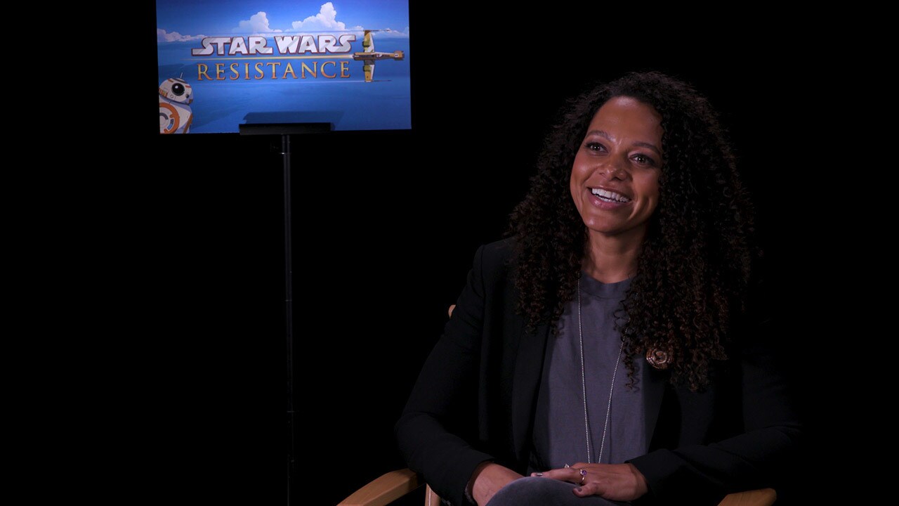 Suzie McGarth talks about her role in Star Wars Resistance.