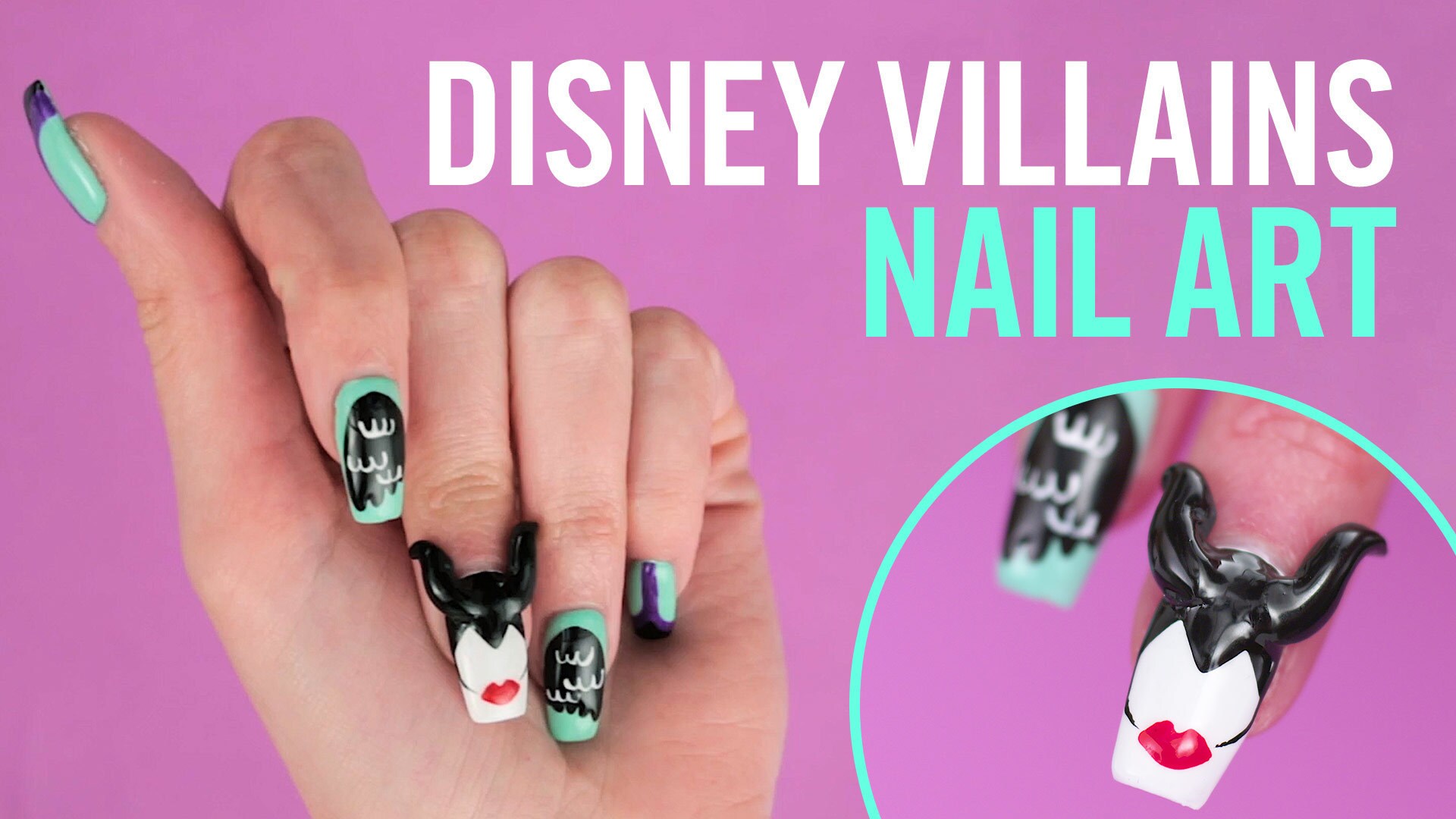 Disney Villains Nail Art | TIPS by Disney Style