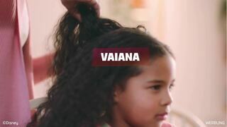 Haare wie Vaiana in wenigen Schritten