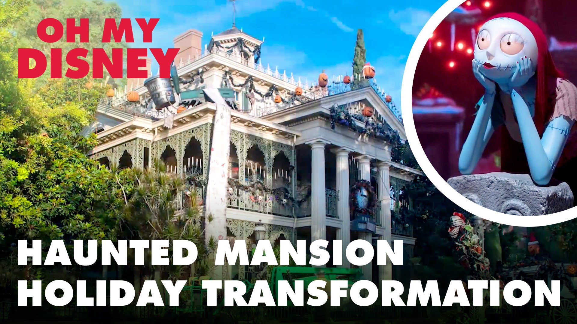 Haunted Mansion Holiday Transformation at Disneyland Resort | Oh My Disney