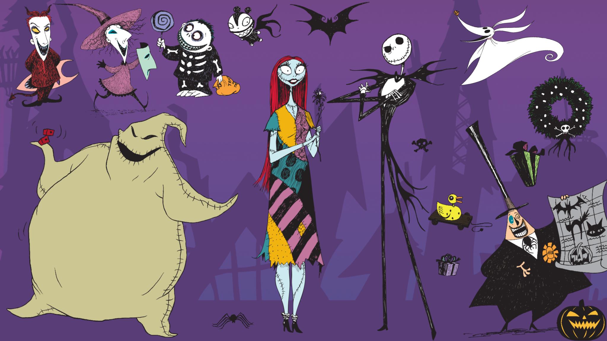 Nightmare Before Christmas Sticker Book | Disney LOL