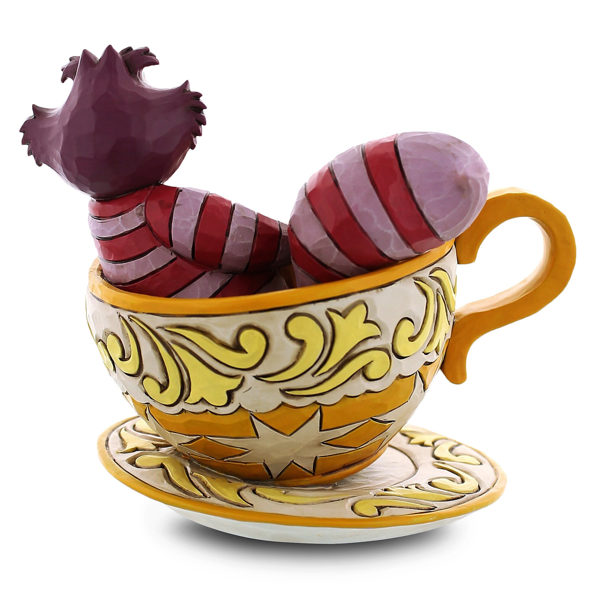 Cheshire Cat in Tea Cup Figure by Jim Shore