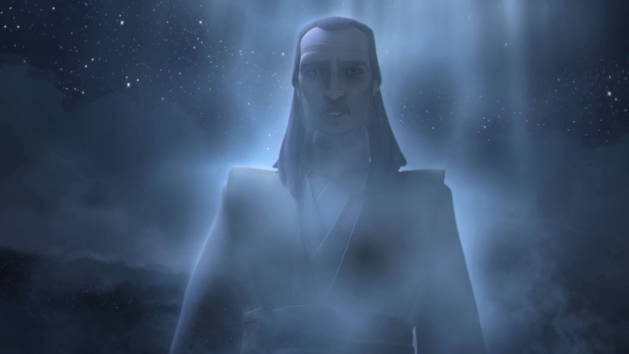 Qui-Gon's Spirit Visits Anakin