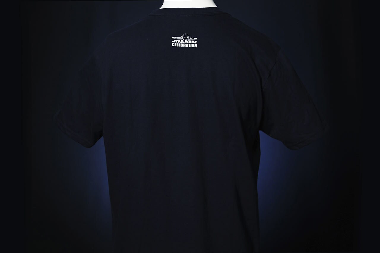 Star Wars Celebration 2020 The Empire Strikes Back black shirt back