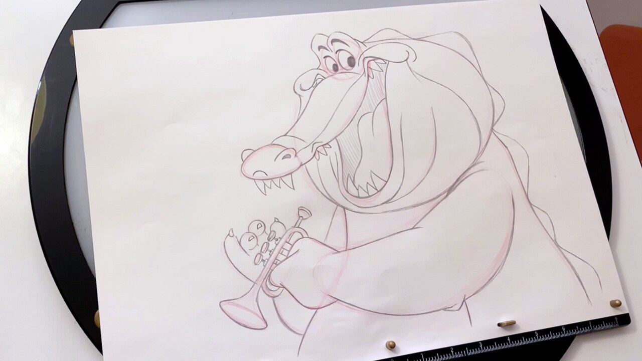 How to Draw Louis from The Princess and the Frog