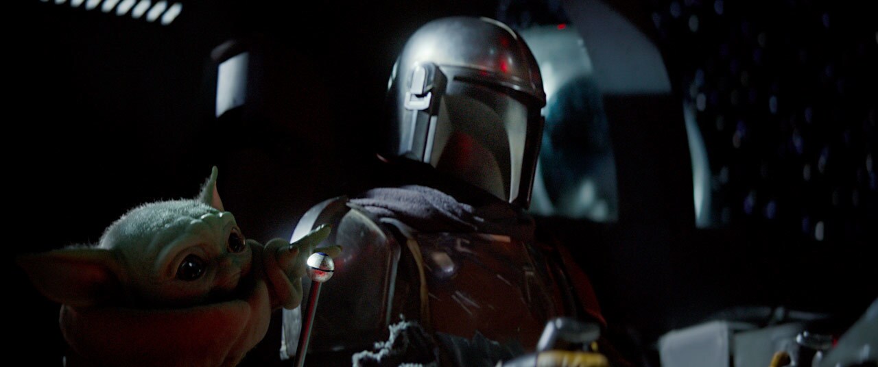 The Mandalorian and the Child in Chapter 3