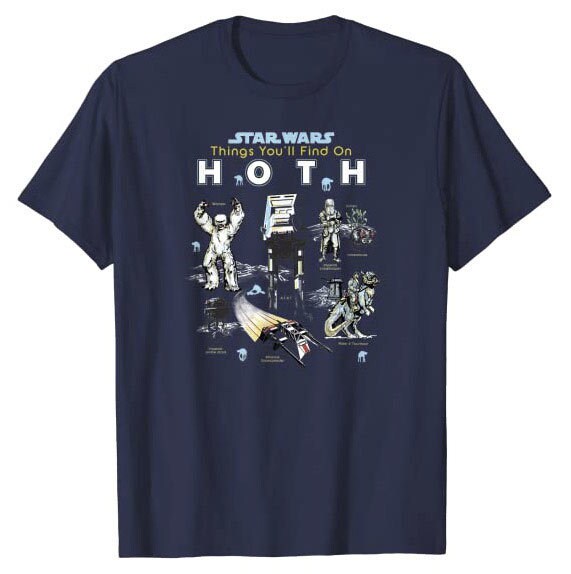 Things You’ll Find on Hoth Tee by Fifth Sun