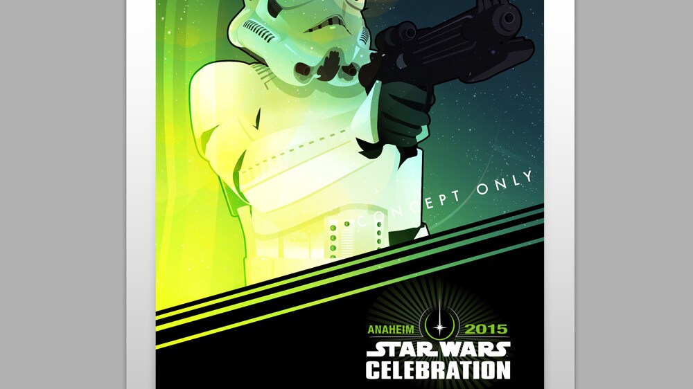 Stormtrooper Star Wars Celebration badge