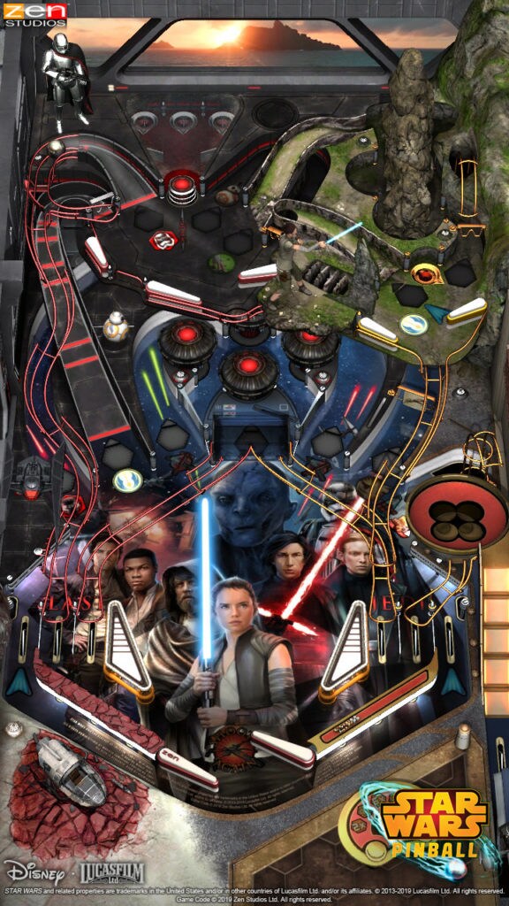 Star Wars Pinball on Nintendo Switch screenshot.