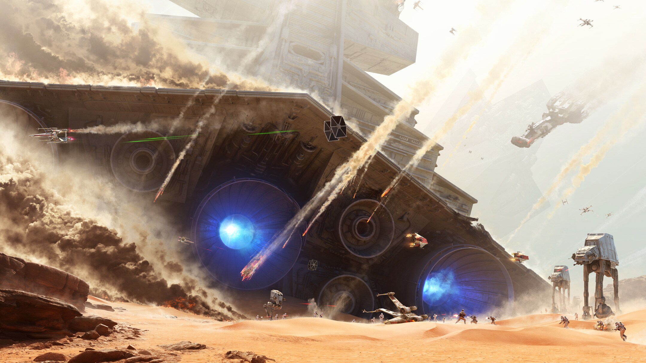 EA Previews the Battle of Jakku in Star Wars Battlefront!