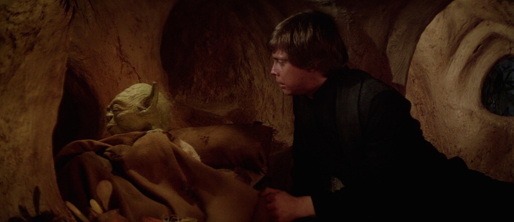 Return of the Jedi - Luke visiting Yoda on Dagobah