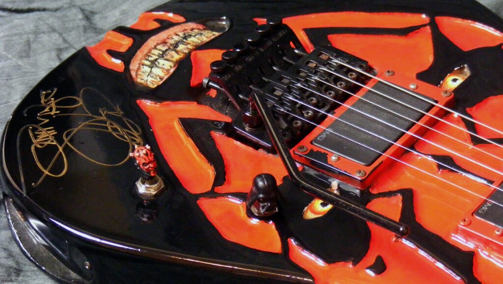 Darth Maul custom guitar
