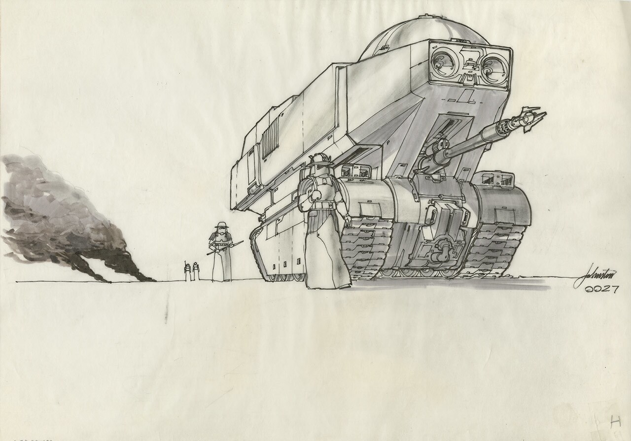 Imperial tank concept art