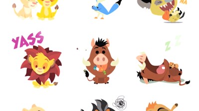 Disney Stickers: The Lion King